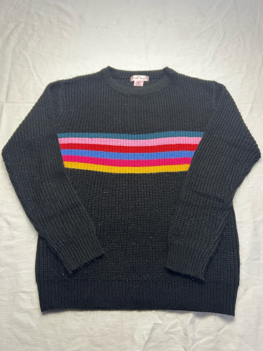 Black Crewneck Sweater - Women's